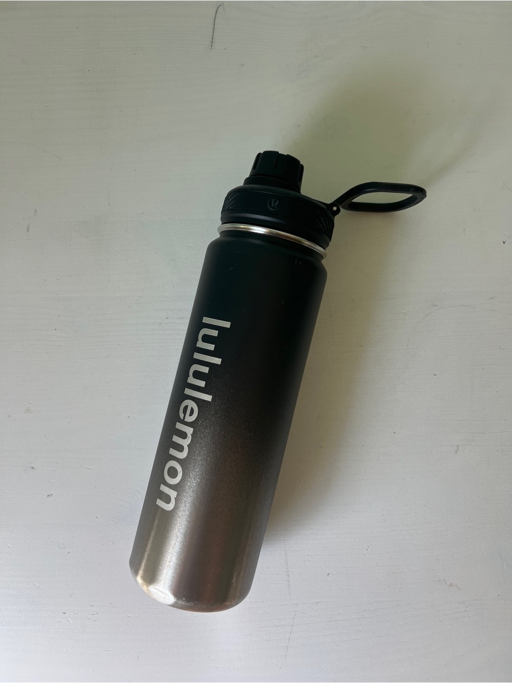lululemon athletica Black Stainless Steel Water Bottle - Magnetic Cap